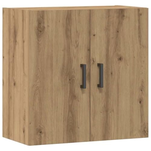 vidaXL Armario de Pared Madera de ingeniería Roble Artisan 60x31x60 cm