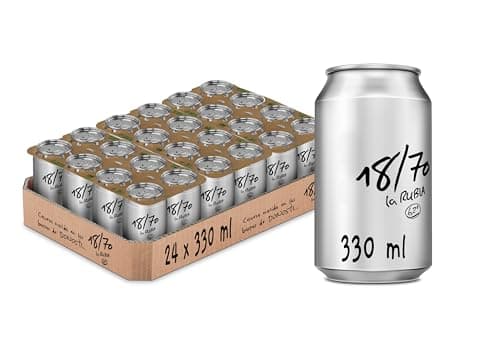 18/70 La Rubia Cerveza Especial Pack Lata, 24 x 33cl
