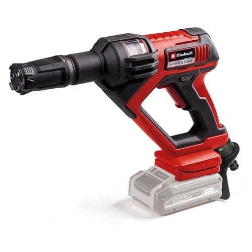 Einhell Pistola limpiadora a presión con batería HYPRESSO 18/24.1 Power X-Change (18 V, 24 Bar, Limpieza y riego móviles, 240 L/h, Incl. Accesorios, sin batería ni Cargador)