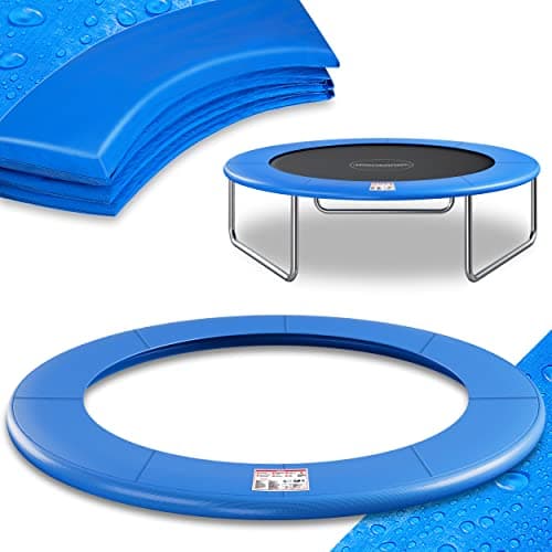Monzana® Cojín de Protección Trampolin Cama Elástica de 427cm Ancho 30cm para Bordes, Cubierta para Resortes, Cojin de Seguridad, Repuesto, Resistente a Rayos UV, Antidesgarro, Tamaño Universal