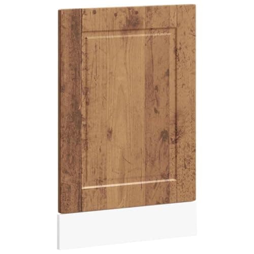 vidaXL Panel para lavavajillas Porto Madera contrachapada Madera Vieja, Panel Frontal de lavavajillas, Panel, Panel de Puerta Frontal de lavavajillas