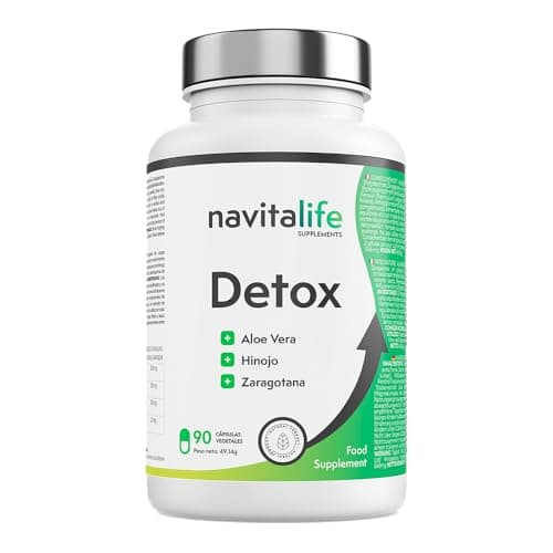 Detox depurativo aloe vera cápsulas. Elimina toxinas, pierde volumen, limpieza colon, capsulas de alta biodisponibilidad. Mejora la digestión.