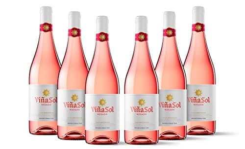Viña Sol Rosado, Vino Rosado - 6 botellas de 75 cl, Total: 4500 ml