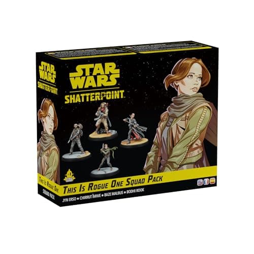 Asmodee Star Wars Shatterpoint This Is Rogue One Squad Pack, Expansión, Juego de Miniaturas, A Partir de 14 Años, para 2 Jugadores, 90 Minutos por Partida, Multilingüe (Incluye español)