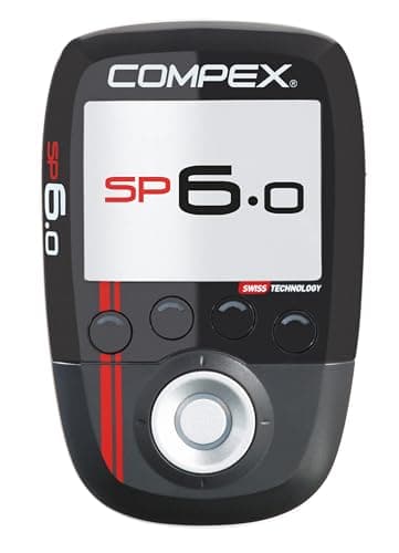 Compex SP 6.0 - Electroestimulador Muscular inalámbrico, EMS,TENS y Masaje - 4 Canales Independientes, 999 Niveles de Intensidad y 30 programas