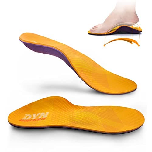 Plantillas Pie Concavo, DynWalker Plantillas Metatarsalgia, para Fascitis Plantar, Pie Cavo, Pies Planos, Pronacion, Espolon Calcaneo, XS