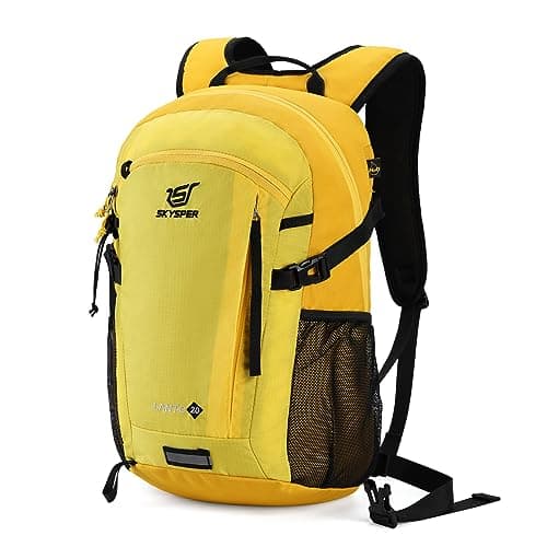 SKYSPER 20L Mochila Pequeña de Senderismo, Trekking para Hombres Mujeres Mochilas de Marcha Ultraligera Macuto de Viaje Casual para Montaña Acampada Camping Actividad al Aire Libre