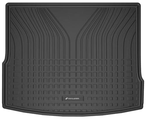 WALSER premium boot tray compatible con VW Tiguan (AD1, AX1) 01/2016-2023, posición superior del piso de carga variable, alfombrilla de protección de botas 100% a medida - made in EU