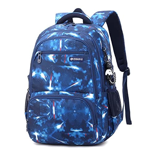 Amythe Mochila Escolar Niños Mochilas Escolares Adolescentes Chico, Mochila Impermeable Grandes de Diseño Ergonómico, Mochila Informal Primaria y Secundaria para 9 10-17 años
