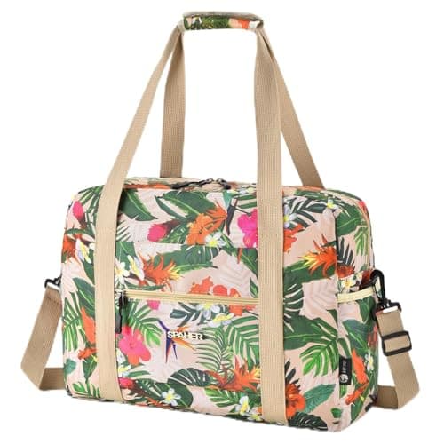 SPAHER Bolsa de Viaje 40x30x15 British Airways Equipaje de Mano Bolsa de Deporte Gimnasio Impermeable Bolsos Maternidad Hospital Fin Semana Mujer Hombres Cabin Duffle Bag Gym Bag