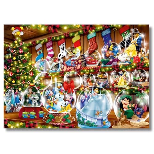 Ravensburger - Puzzle 1000 Piezas Disney Navidad | Puzzle Adultos | Rompecabezas Adultos | para Toda La Familia | 70x50 Cm | Regalo Adulto | Regalo Navidad