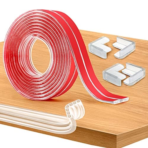 Romon 3M Protectores para Esquinas y Bordes de Muebles, Mesas y Paredes, Protectores Transparente para Bebe