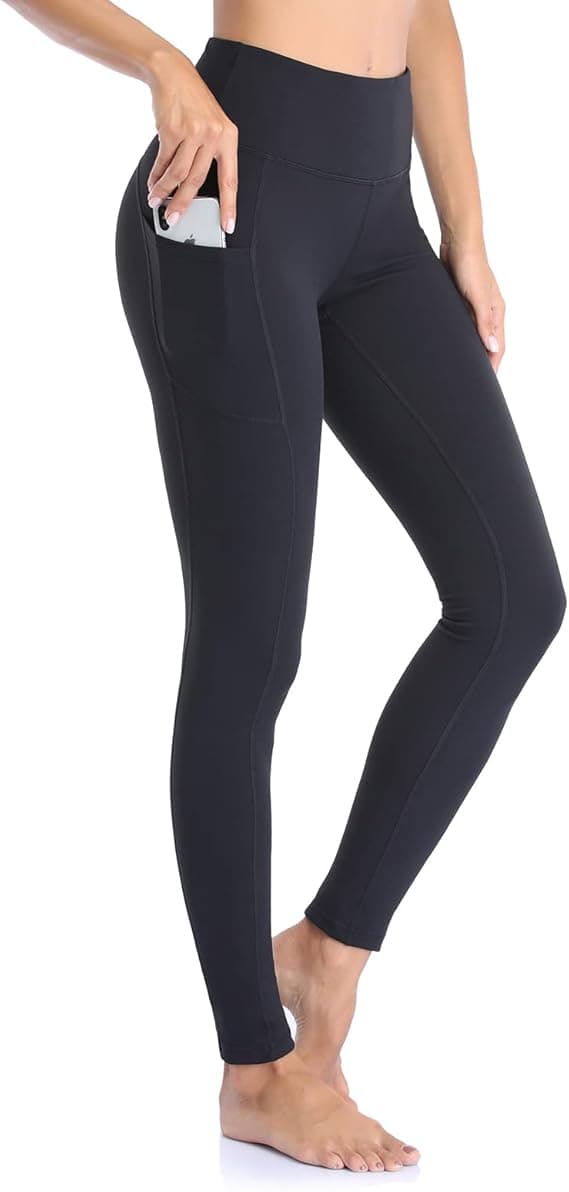 Pantalón Deportivo de Mujer Cintura Alta Leggings Mallas para Running Training Fitness Estiramiento Yoga y Pilates GI188
