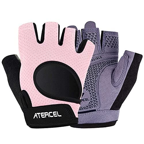 ATERCEL Guantes de Fitness para Hombre y Mujer, Guantes de Entrenamiento Transpirables para Entrenamiento de Fuerza, Culturismo, Deportes de Fuerza y Crossfit