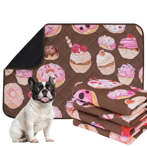 IEUUMLER 2PCS Almohadillas de Entrenamiento Reutilizables para Perros, Almohadillas de Entrenamiento Lavables para Cachorros, súper absorbentes EU015