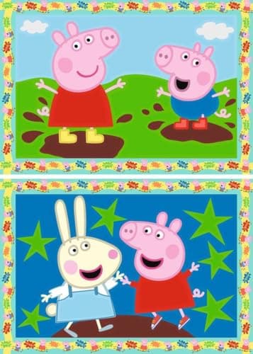 Ravensburger CreArt 28764 Peppa Pig - Pintura por números para niños de 5 a 7 años