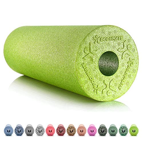 BODYMATE Rodillo Standard para Tejido fascial | Dureza Media | Longitud 45 cm diámetro 15 cm | con Libro electrónico Gratuito | Rodillo miofascial Profesional