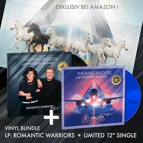 Thomas Anders sings Modern Talking: Romantic Warriors (Amazon exklusiv 2LP + Ltd. 12 Inch Maxi) [Vinyl LP] [VINYL] [Vinilo]