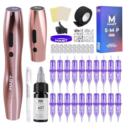 Mast P20 Wireless Tattoo Pen Maschine Rotary Tattoo Maschine Pen 2.5mm Stroke for Eyebrow Eyeliner Lip