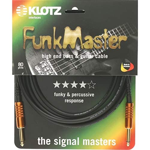 Klotz TM-0450 - Cable de instrumento, 4.5 m de largo