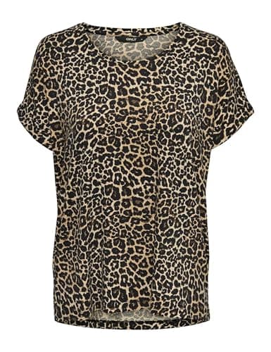 Only Camiseta para Mujer ONLMOSTER, Negro, L