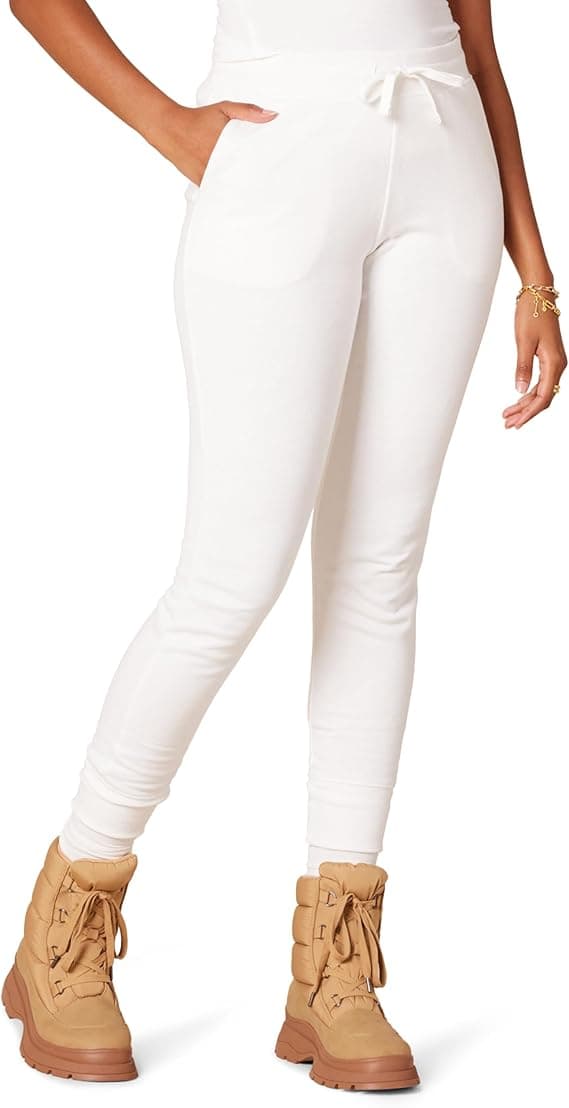 Amazon Essentials Mujer Pantalones De Correr De Forro Polar con Puños (Disponibles En Tallas Grandes)