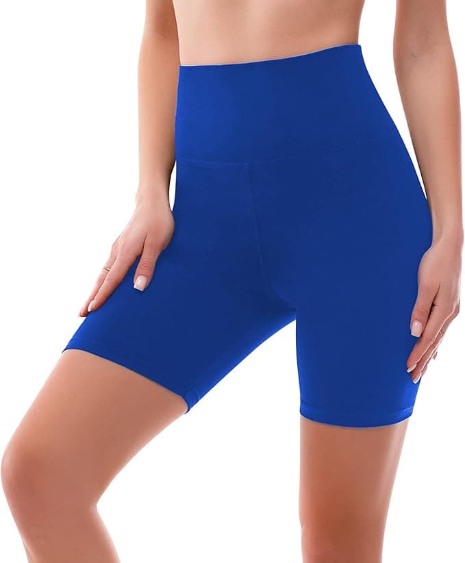 SINOPHANT Pantalones Cortos de Cintura Alta para Mujer, Leggings elásticos y opacos con Control de Abdomen para Debajo de Vestidos y Yoga
