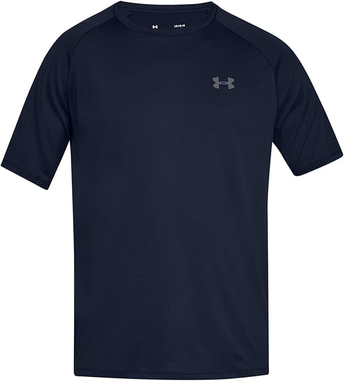 Under Armour Hombre Camiseta Tecnología 2.0, Black Camo/White