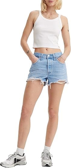 Levi'S 501 Original Pantalones Cortos Vaqueros Mujer