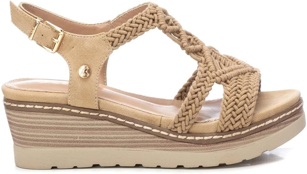 XTI 14283804 Sandalias con cuñaMujer