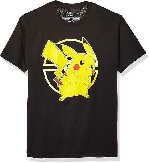 Pokémon Pokémon Pikachu Poké Ball Icon Trainer T-Shirt Camiseta Unisex Adulto