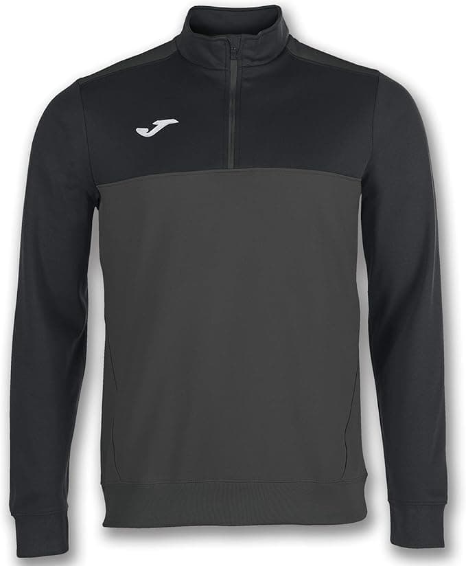 Joma- Sudadera para Hombre , 6XS - 3XL - Cálida y Transpirable, Evita entrada de Frío con Media Cremallera, Bajo y Puños en Rib - Winner