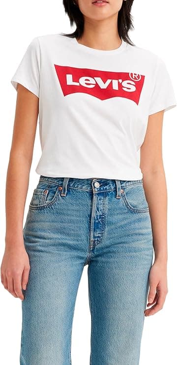 Levi'S The tee Camiseta Mujer (Pack de 1)