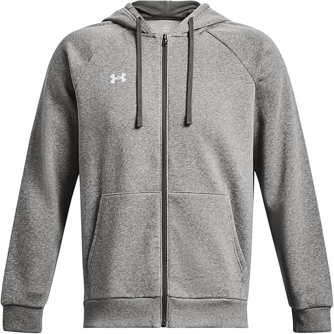 Under Armour Sudadera con Capucha para Hombre UA Rival de Forro Polar con Cremallera Completa Tops de Forro Polar Hombre